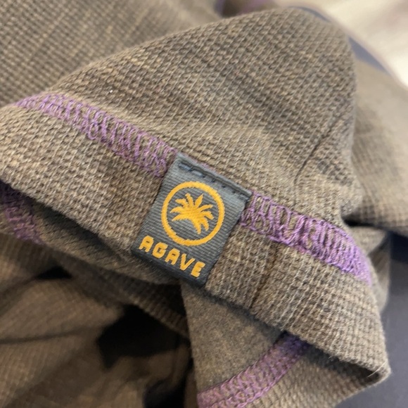 Men’s AGAVE Grey Crew Neck Long Sleeve Size XL - Picture 3 of 4